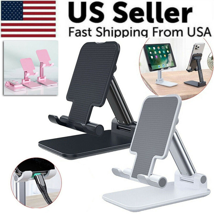 Adjustable Cell Phone Tablet Stand Desktop Holder Mount Mobile Phone